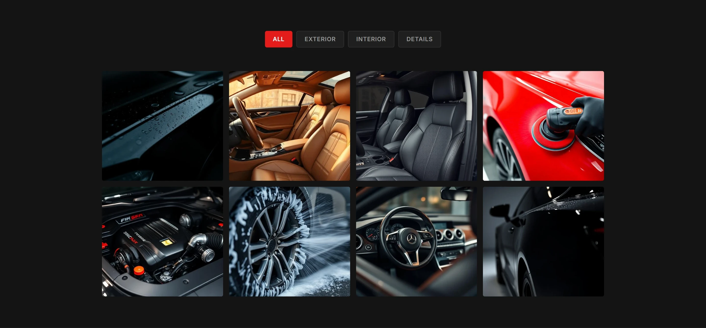 Redesigned DesignaCars gallery page